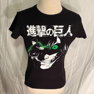 Attack On Titan T-Shirt with Green and White ERIN Design